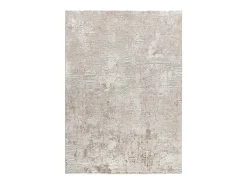 Alfombra interior - abstracto con relieve - beige - 77 x 150 cm - ORIS