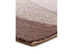 Alfombra interior - abstracto - terracota / beige - 200 x 290 cm - BADET
