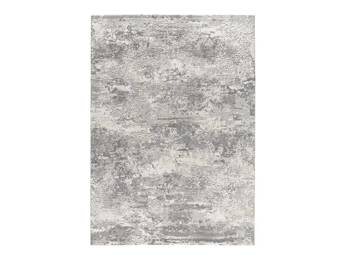 Alfombra interior - abstracto con relieve - gris - 154 x 230 cm - ORIS