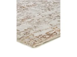 Alfombra interior - abstracto con relieve - beige - 154 x 230 cm - ORIS