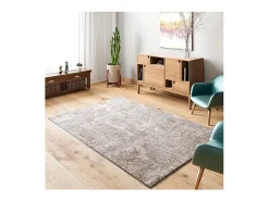 Alfombra interior - abstracto con relieve - beige - 192 x 290 cm - ORIS