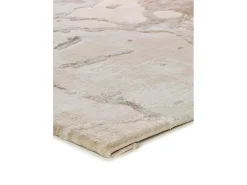 Alfombra interior - efecto marmol con relieve - beige - 192 x 290 cm - ORIS