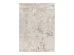 Alfombra interior - efecto marmol con relieve - beige - 192 x 290 cm - ORIS