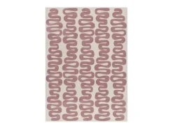 Alfombra interior - moderno - rosa - 120 x 170 cm - FLASHY