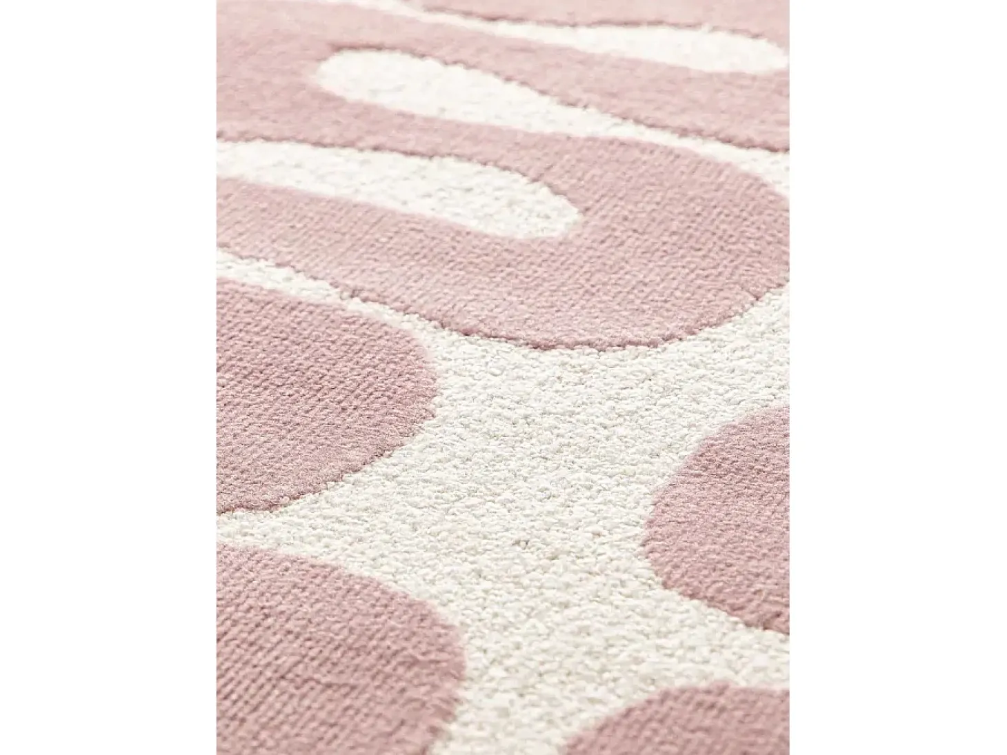Alfombra interior - moderno - rosa - 160 x 230 cm - FLASHY