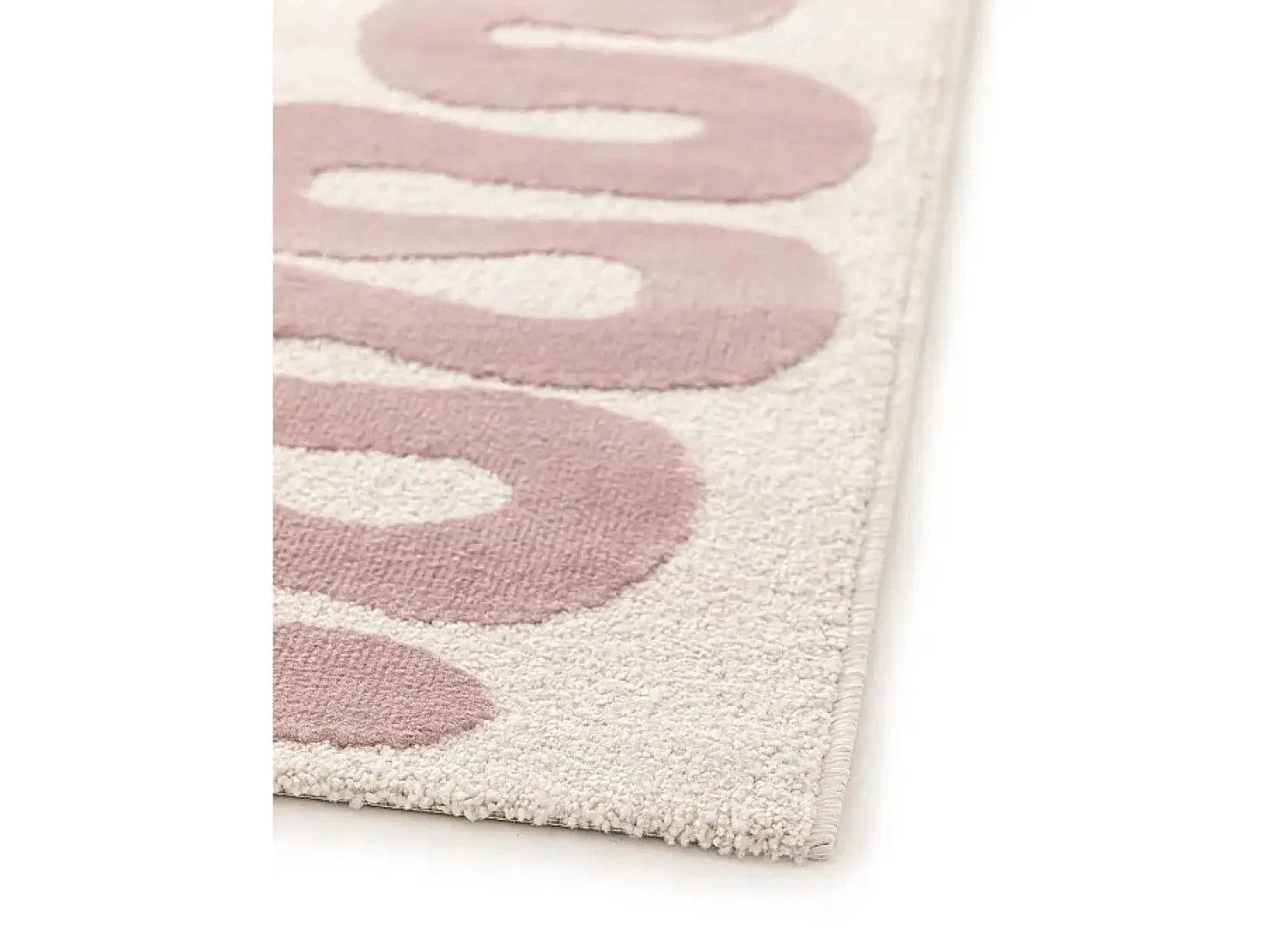 Alfombra interior - moderno - rosa - 160 x 230 cm - FLASHY