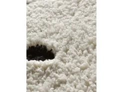 Alfombra interior - shaggy escandinavo - blanco - 120 x 170 cm - ATESA