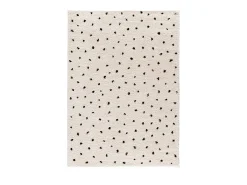 Alfombra interior - shaggy escandinavo - blanco - 160 x 230 cm - ATESA