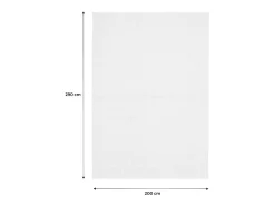 Alfombra interior borreguito crema efecto jaspeado