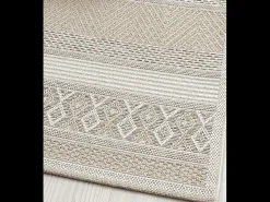 Alfombra interior exterior moderna - Beige - 200 x 280 cm - CALGARY