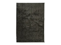 Alfombra ISTAN de pelo largo, aspecto antracita brillante, 140x200 cm