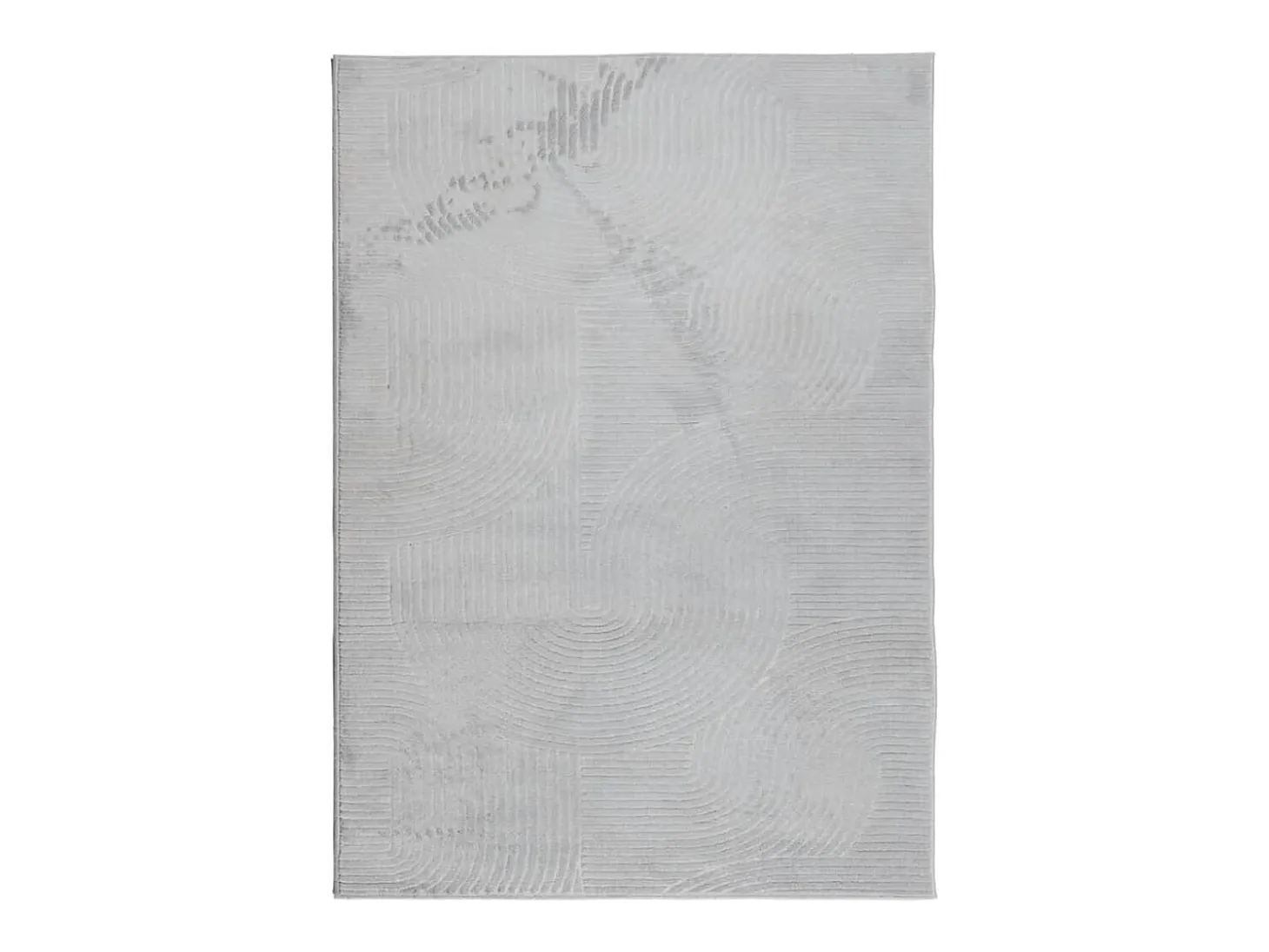 Alfombra IZA de pelo corto de estilo escandinavo en gris 200x280 cm
