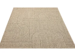 Alfombra Kansas Exterior Interior Aspecto Yute Resistente intemperie - Naturaleza - 60 x 90 cm