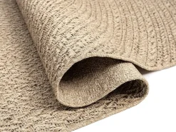 Alfombra Kansas Exterior Interior Aspecto Yute Resistente intemperie - Naturaleza - 140 x 200 cm