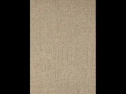 Alfombra Kansas Exterior Interior Aspecto Yute Resistente intemperie - Naturaleza - 60 x 180 cm