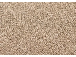 Alfombra Kansas Exterior Interior Aspecto Yute básico Resistente intemperie - Naturaleza - 120 x 170 cm