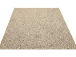 Alfombra Kansas Exterior Interior Aspecto Yute Resistente intemperie - Naturaleza - 80 x 150 cm