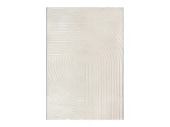 Alfombra Knight 3D Brillante Moderno, Beige, 140 x 200 cm