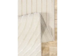 Alfombra Knight 3D Brillante Moderno, Beige, 120 x 170 cm