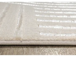 Alfombra Knight 3D Brillante Moderno, Beige, 240 x 340 cm
