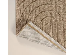 Alfombra Kos exterior moderna arcos, Naturaleza, 160 x 220 cm