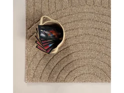 Alfombra Kos exterior moderna arcos, Naturaleza, 160 x 220 cm