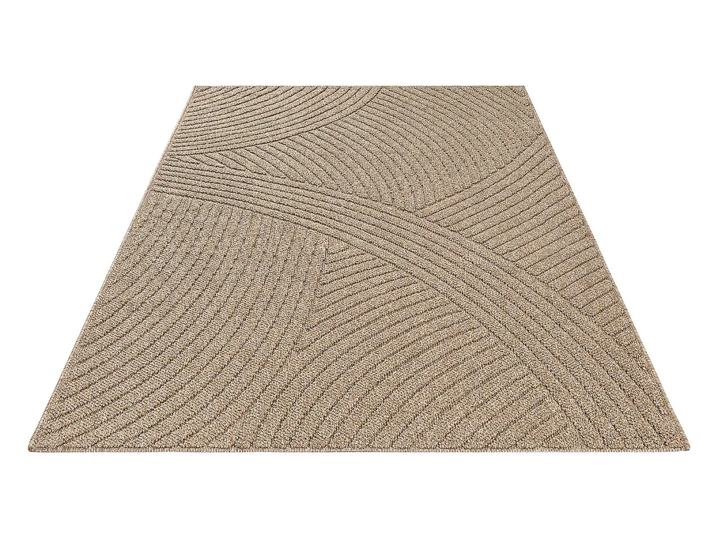 Alfombra Kos exterior moderna, Naturaleza, 120 x 160 cm