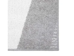 Alfombra Koy geométrica gris/blanco 100x150 cm