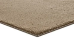 Alfombra lavable antideslizante - liso - beige - 200 x 290 cm - LOFT