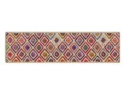 Alfombra lavable antideslizante multicolor 80x300 cm ES77763