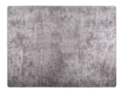 Alfombra lavable antideslizante gris 400x300 cm