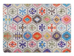 Alfombra lavable antideslizante multicolor 80x150 cm