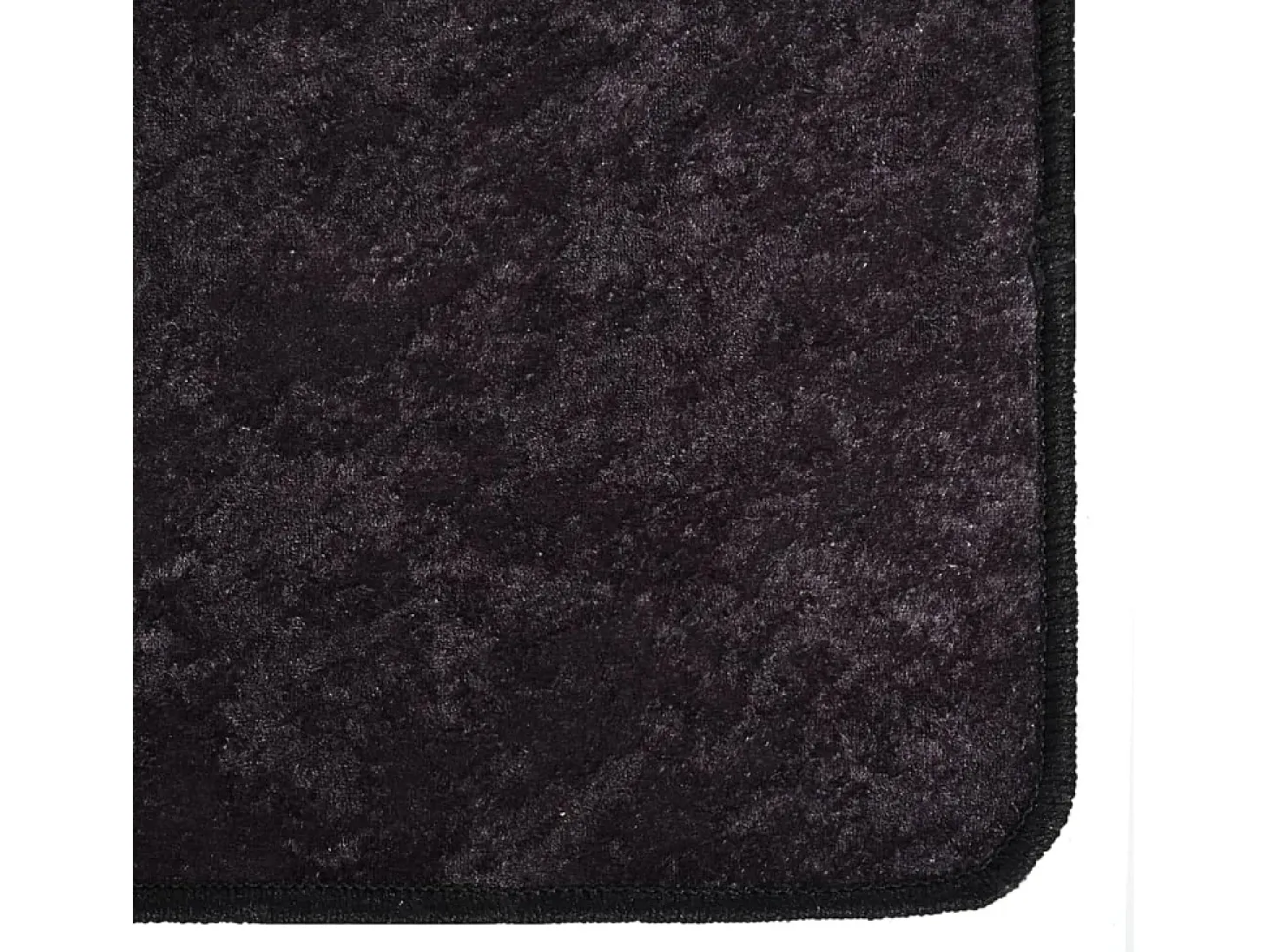 Alfombra lavable antideslizante gris antracita 160x230 cm ES89052