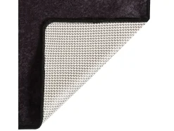 Alfombra lavable antideslizante gris antracita 160x230 cm