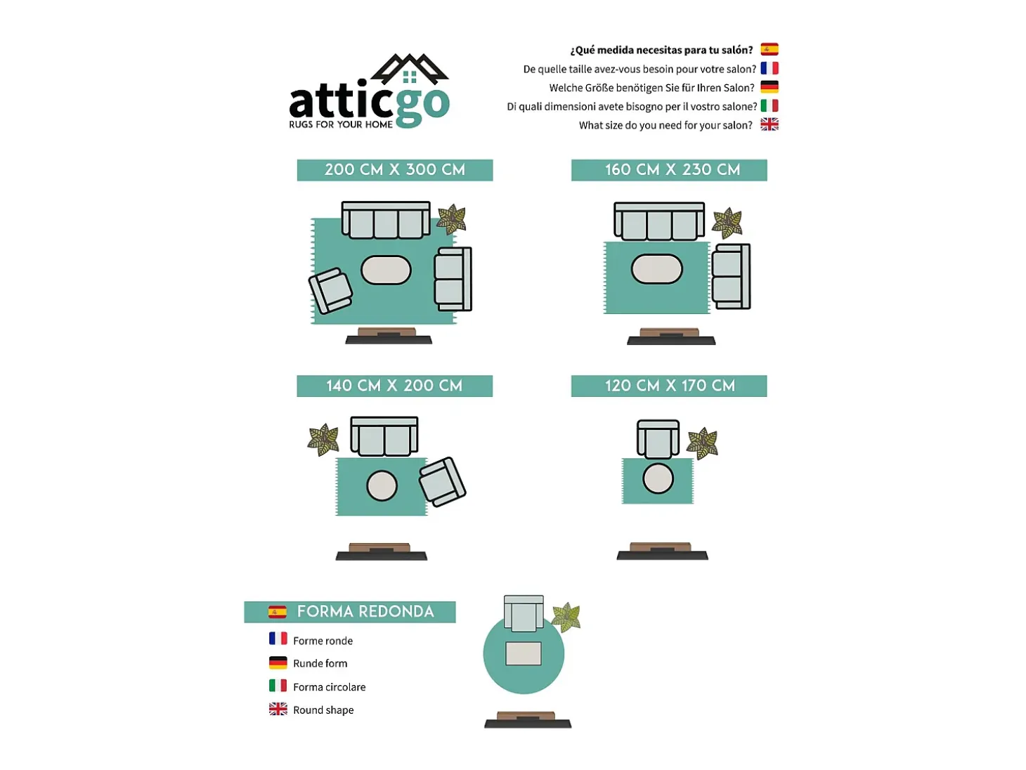 Alfombra lavable antideslizante - liso - maquillaje - 120 x 170 cm - LOFT