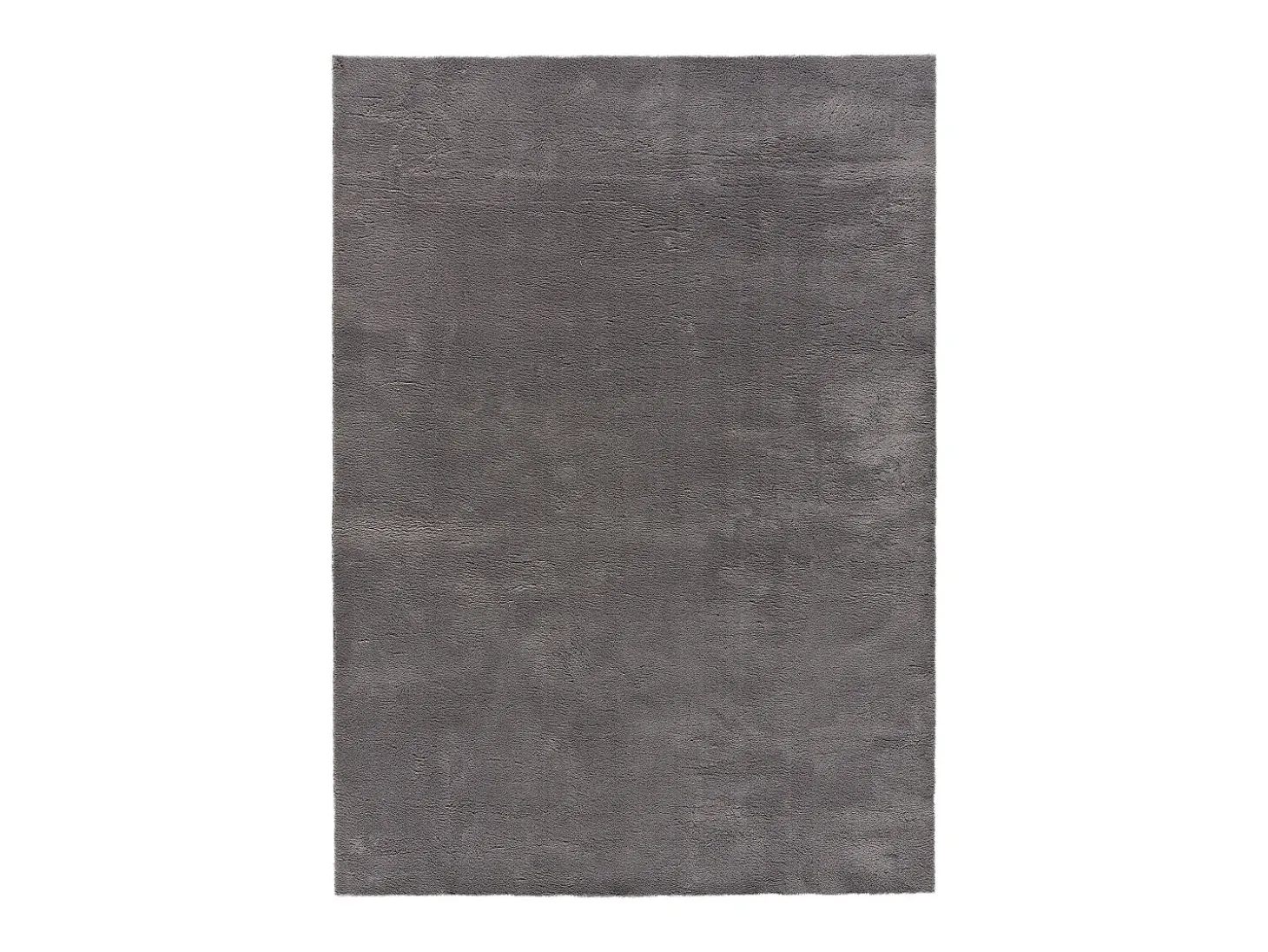 Alfombra lavable antideslizante - liso - antracita - 80 x 150 cm - LOFT