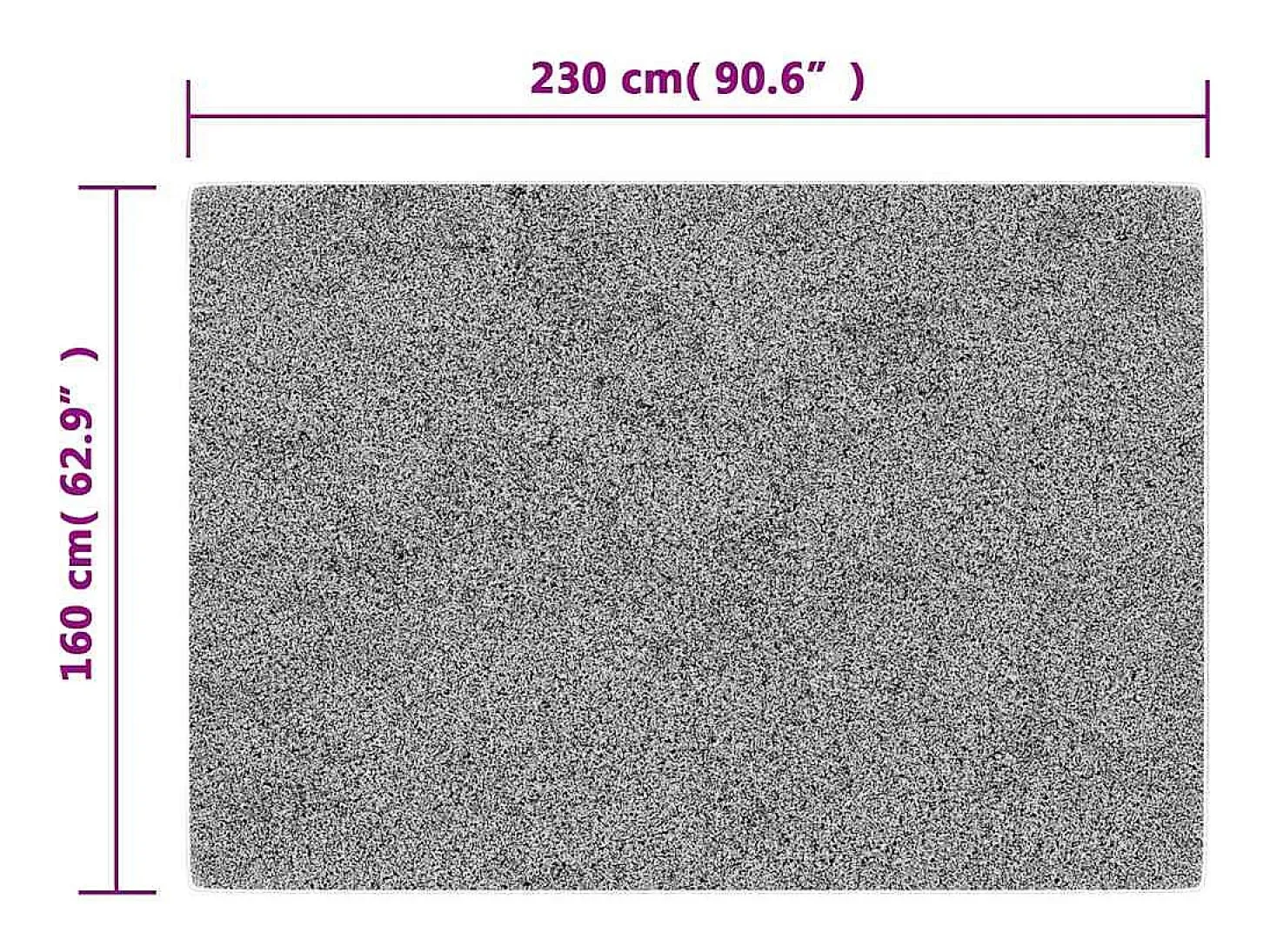 Alfombra lavable antideslizante 160x230 cm negra y dorada