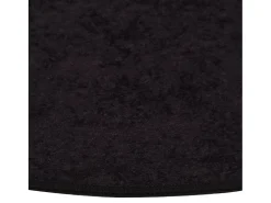Alfombra lavable antideslizante gris antracita φ120 cm ES14041