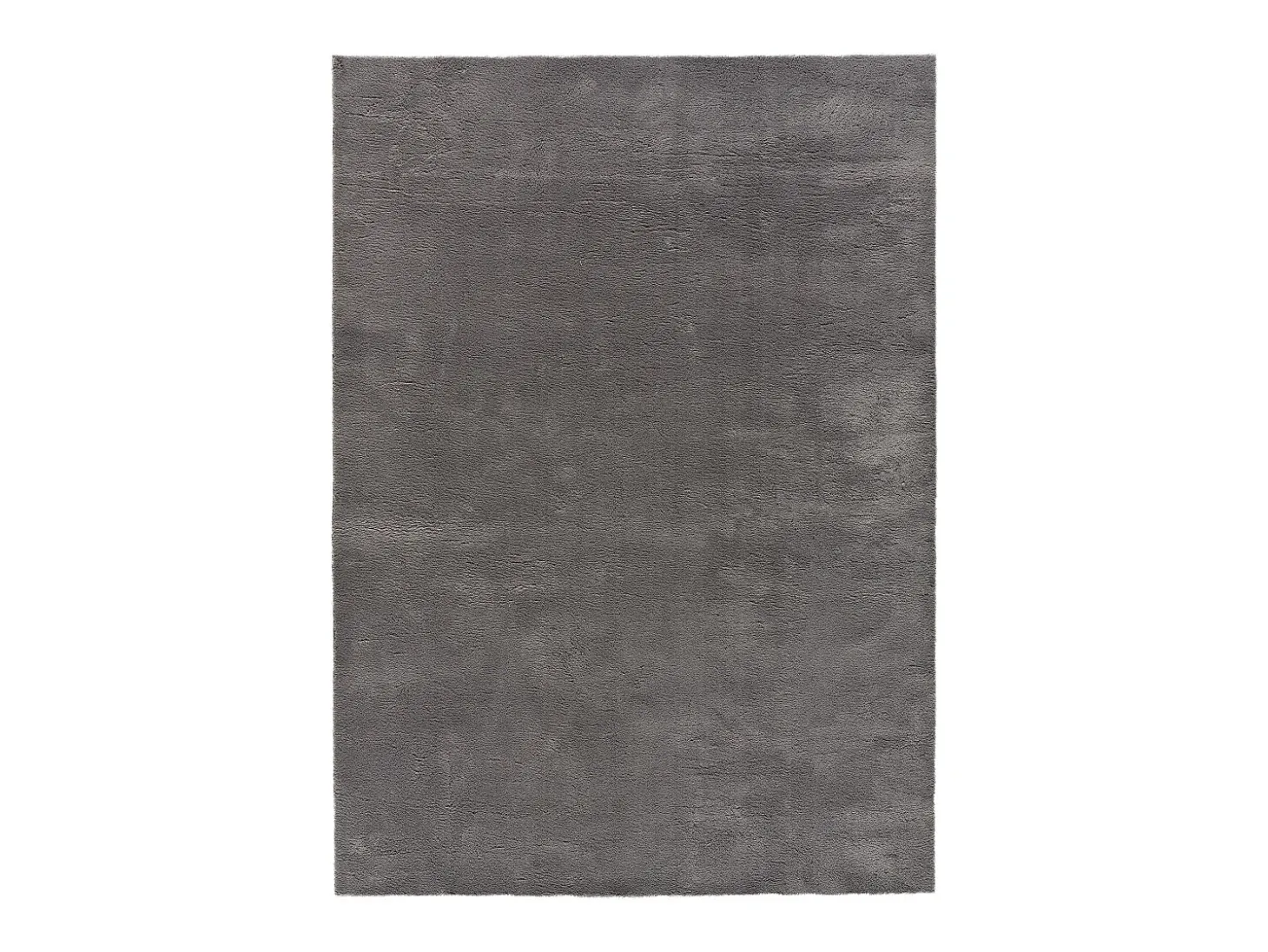 Alfombra lavable antideslizante - liso - antracita - 120 x 170 cm - LOFT