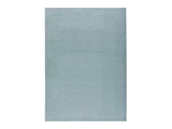 Alfombra lavable antideslizante - liso - azul - 200 x 290 cm - LOFT