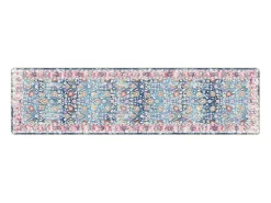 Alfombra lavable antideslizante multicolor 80x300 cm