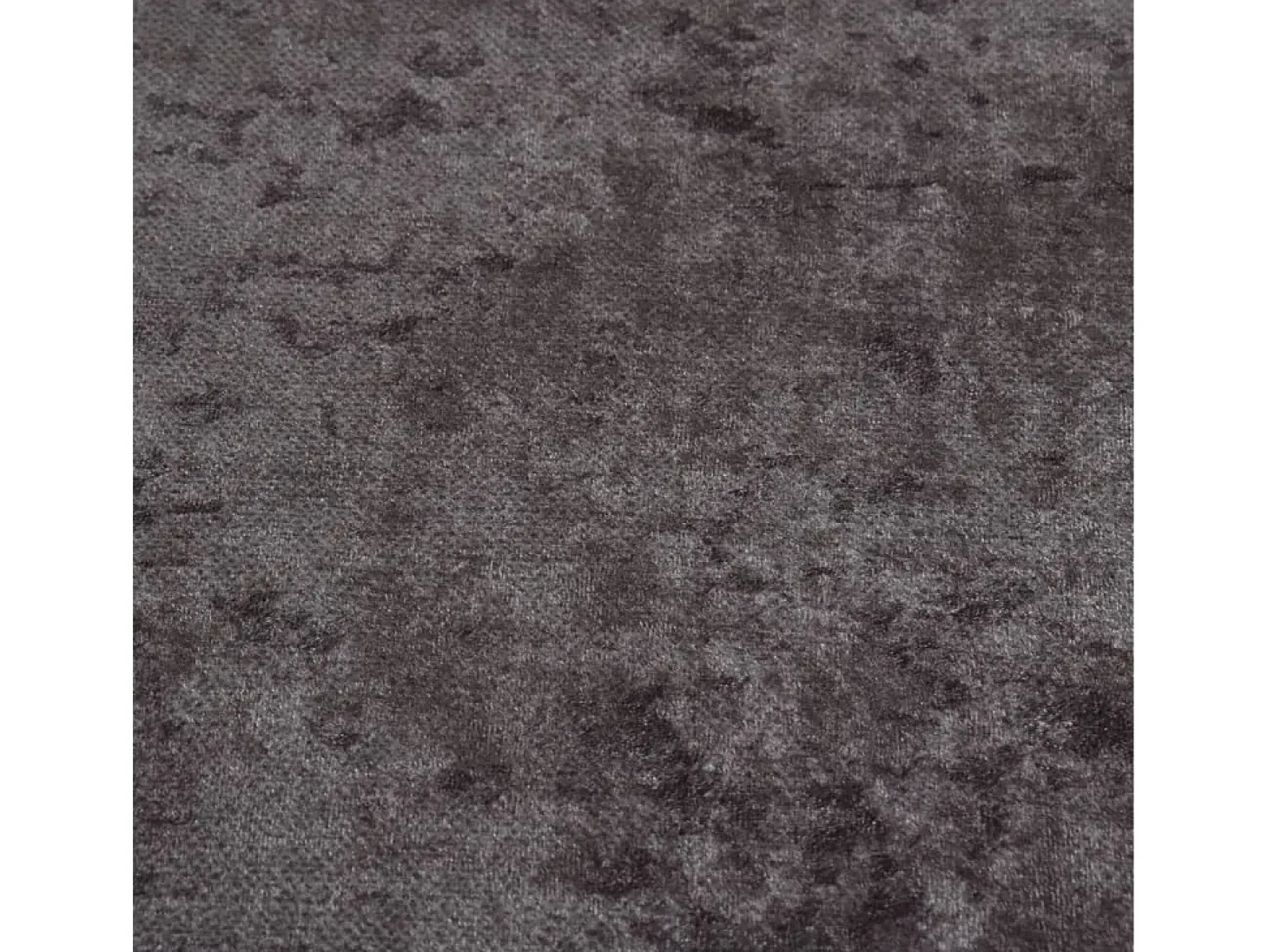 Alfombra lavable antideslizante gris Ø 200 cm