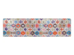 Alfombra lavable antideslizante multicolor 80x300 cm ES31818