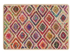 Alfombra lavable antideslizante multicolor 120x180 cm