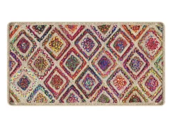 Alfombra lavable antideslizante multicolor 80x150 cm ES30704