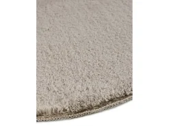 Alfombra lavable antideslizante - liso - piedra - 160 x 230 cm - MELLOW