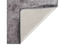 Alfombra lavable antideslizante gris 190x300 cm ES12096