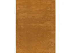 Alfombra lavable antideslizante - liso - cobre - 120 x 170 cm - LOFT