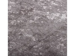 Alfombra lavable antideslizante gris 80x300 cm