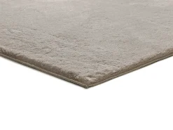 Alfombra lavable antideslizante - liso - piedra - 200 x 290 cm - LOFT
